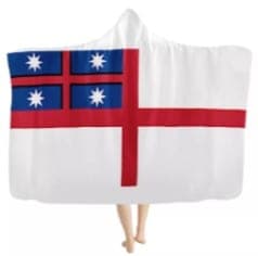 He Whakaputanga Blanket hoody
