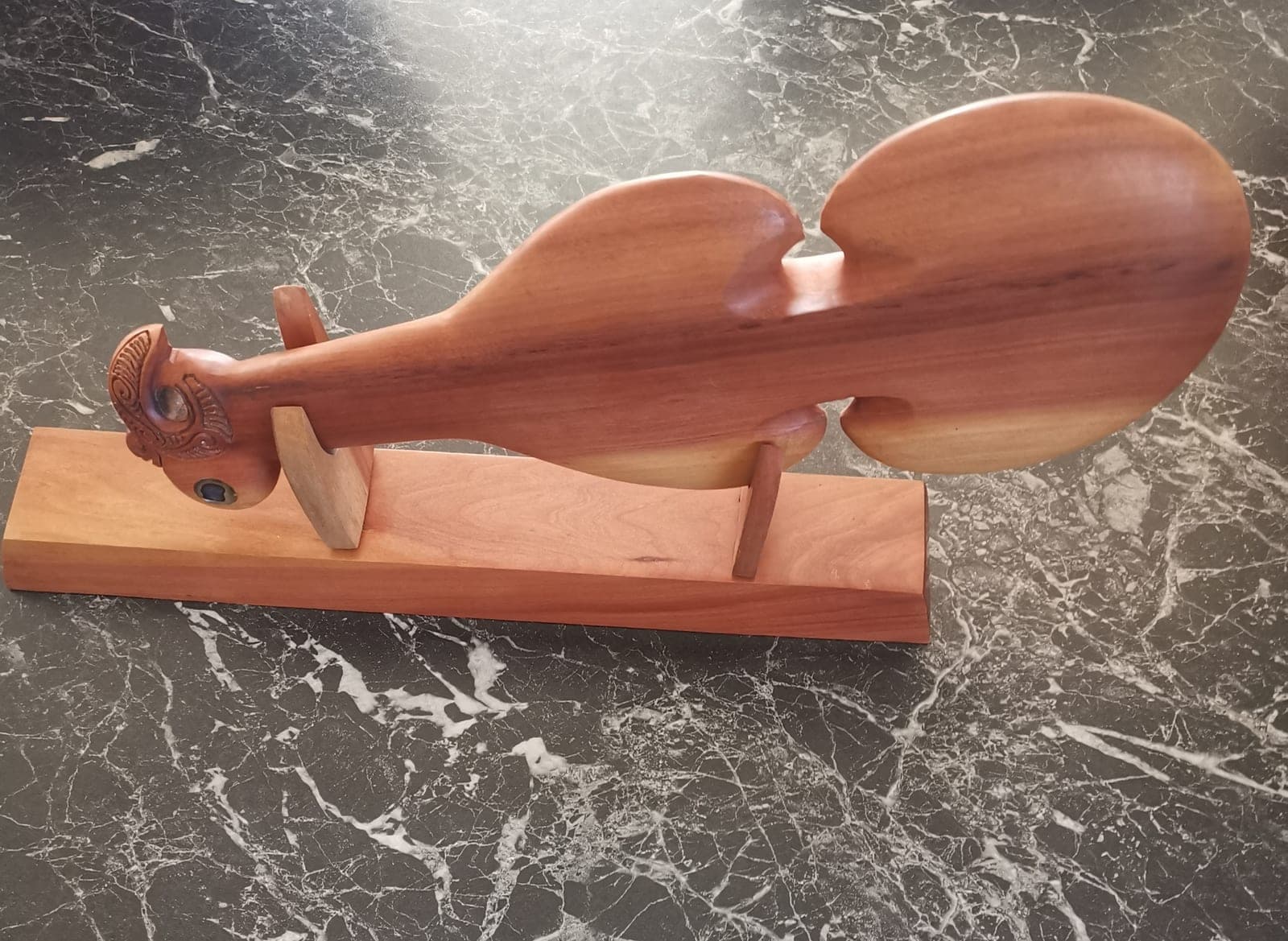 Wooden Kotiate on stand