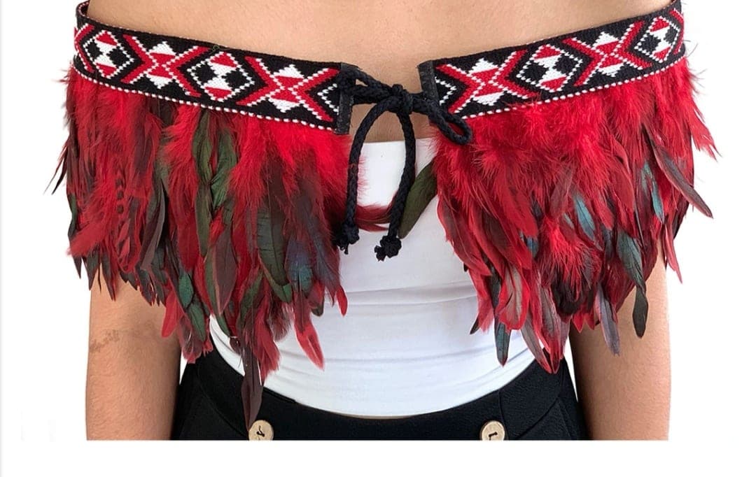 Korowai  Maroon Cape