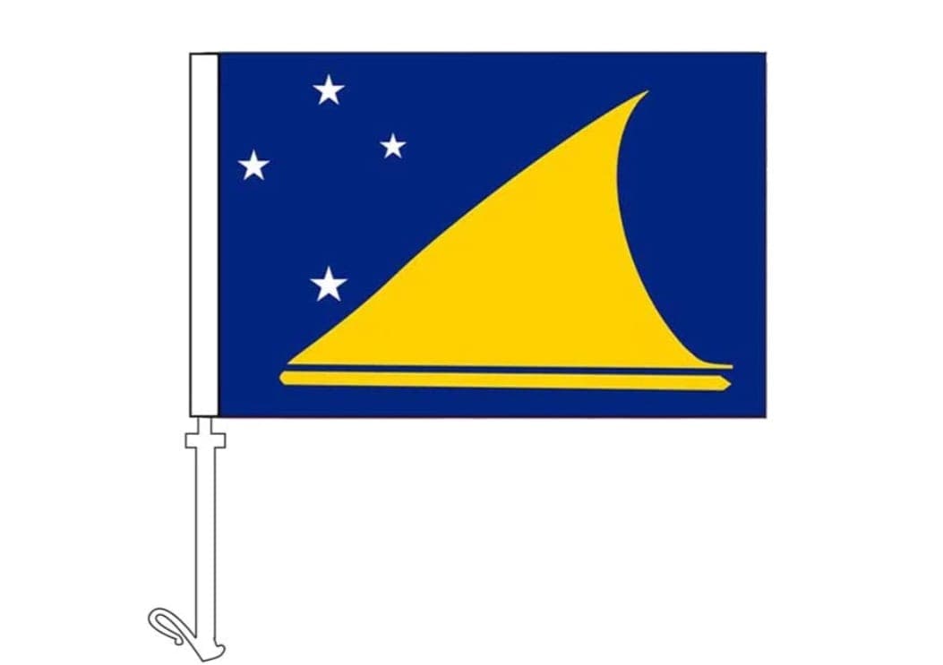 Tokelau Car Flag