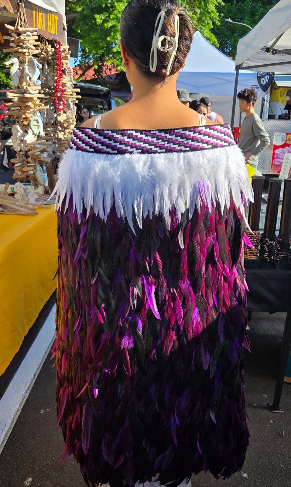 Purple Korowai