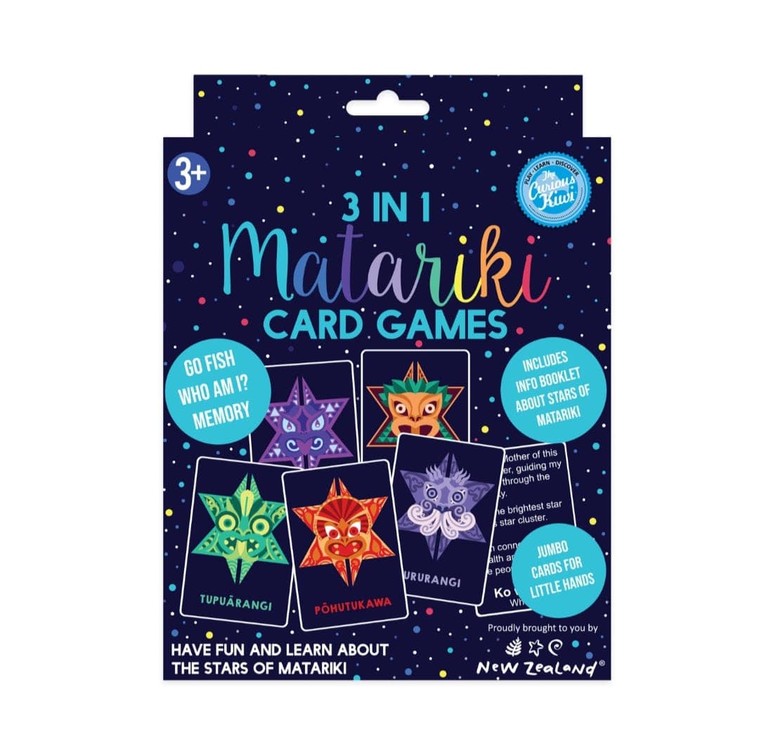 Matariki 3 In 1 Card Game.