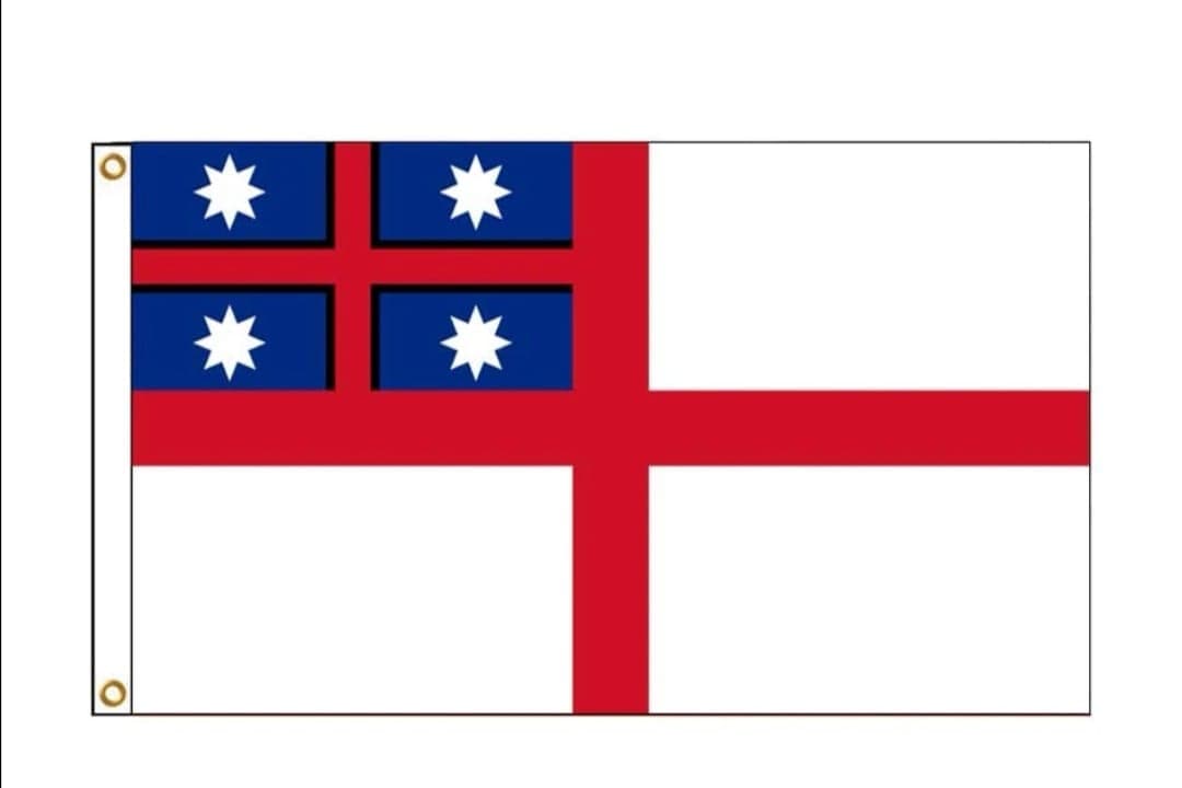 HE WHAKAPUTANGA FLAG, UNITED TRIBES OF NEW ZEALAND - 1834