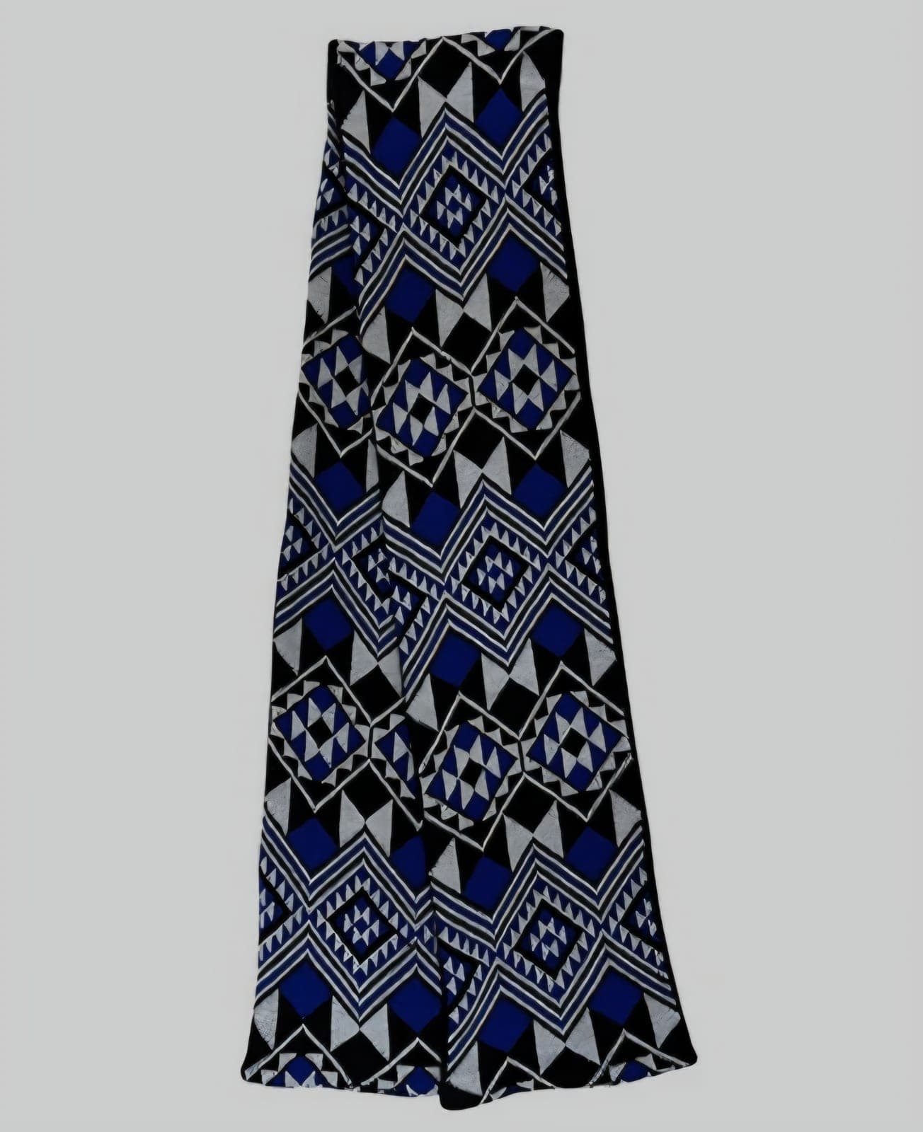 Royal Blue Māori Scarf