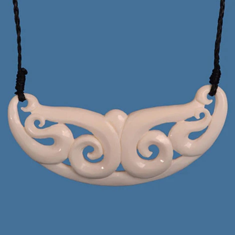 Bone Koru Breastplate