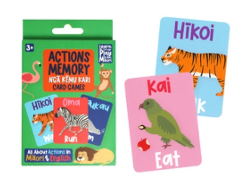 Memory Game Te Reo Actions 40 Cards