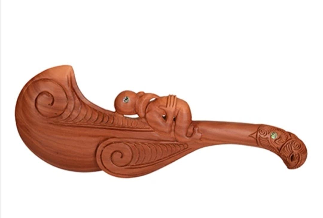 Wooden Patu Ornament
