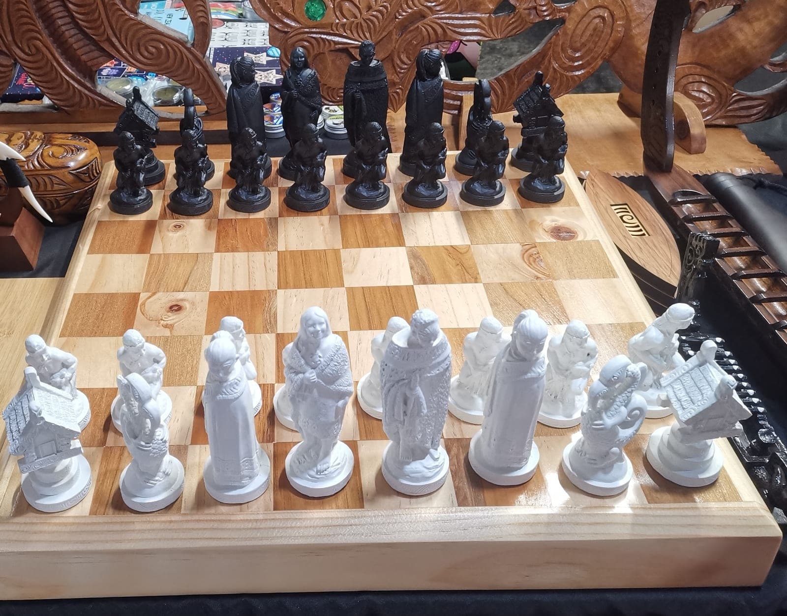 Maori Chess Set