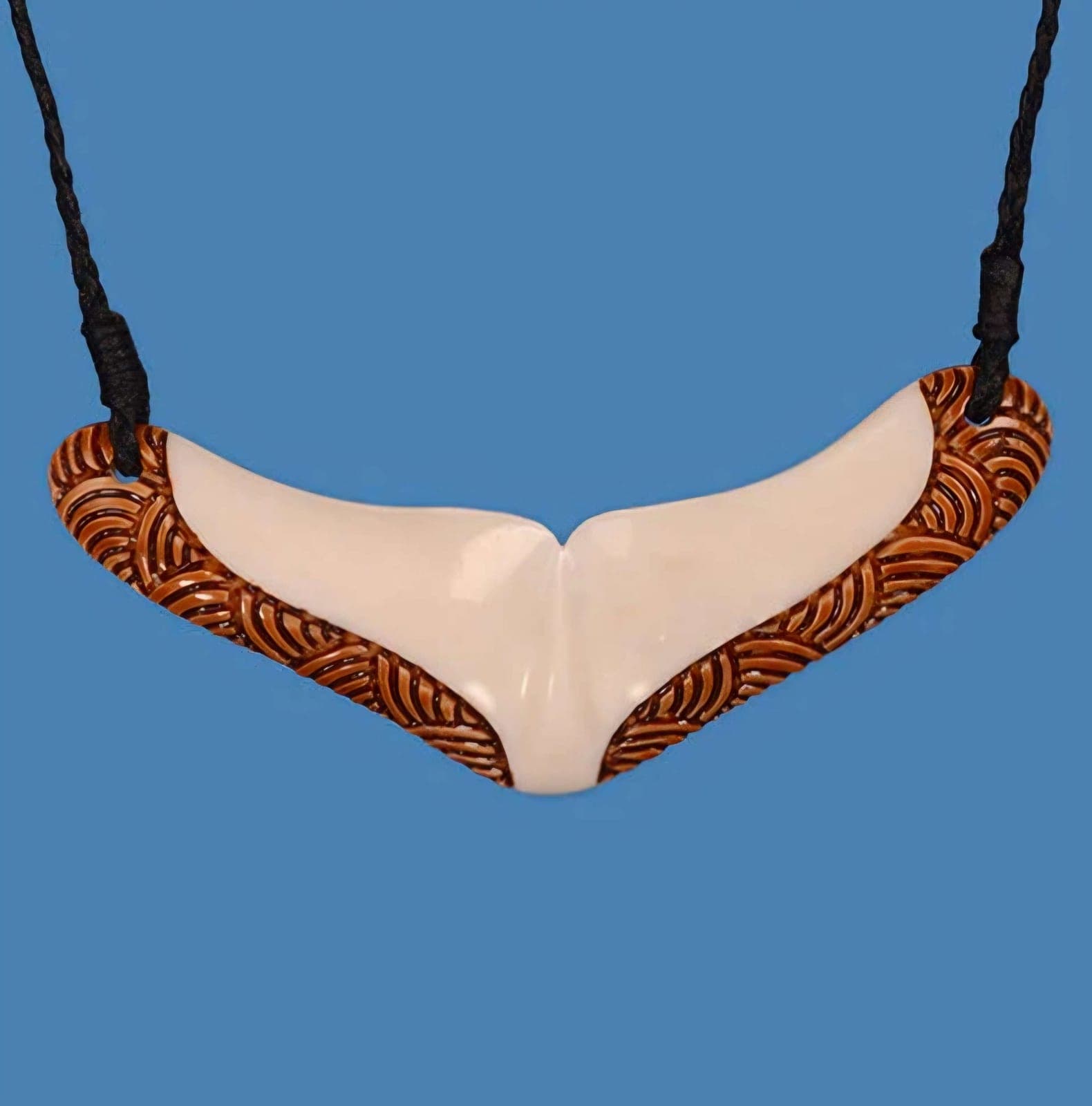 Ocean Majesty Whale Tail Pendant