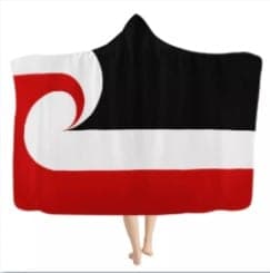 Tino Rangatiratanga Blanket Hoody — view 1