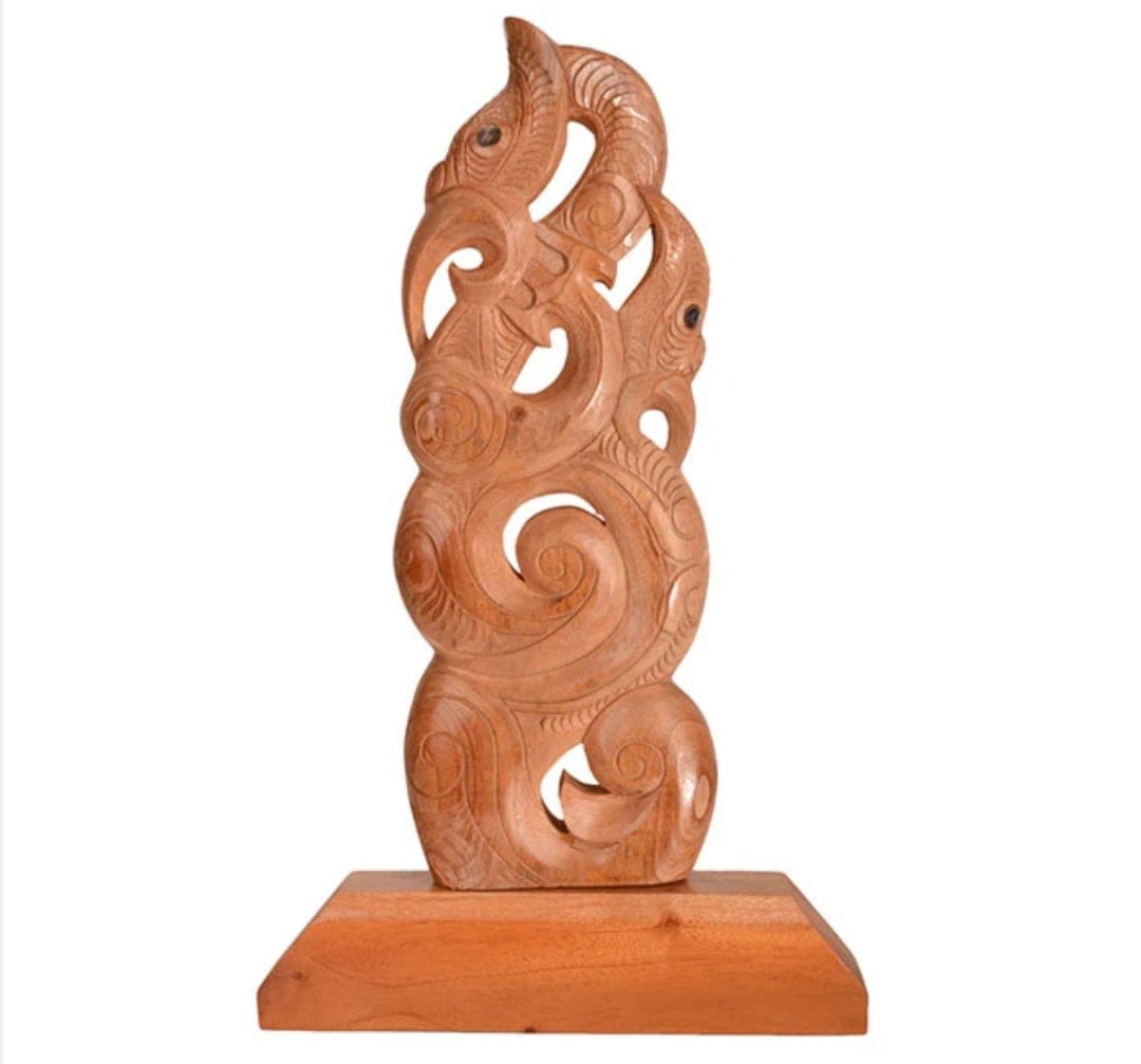 XL Manaia Carving on Stand — view 1