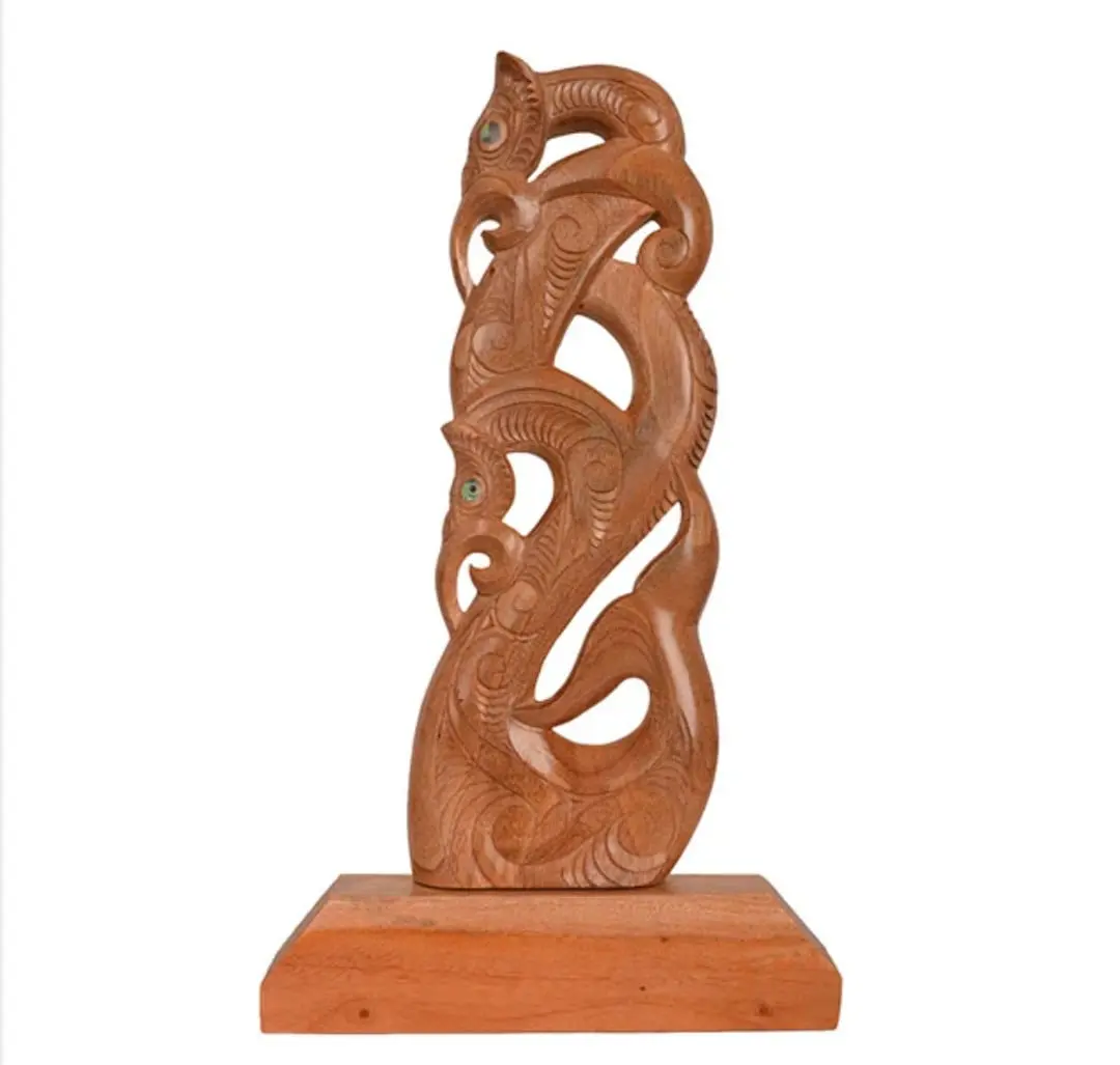 Double Manaia with Whale Tail