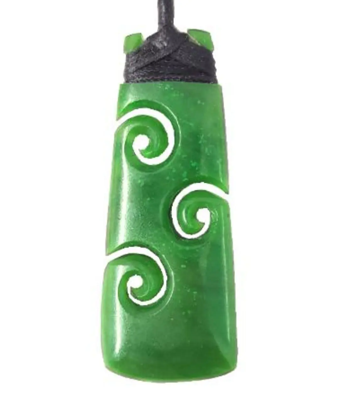 Triple Koru Toki Pendant — view 1
