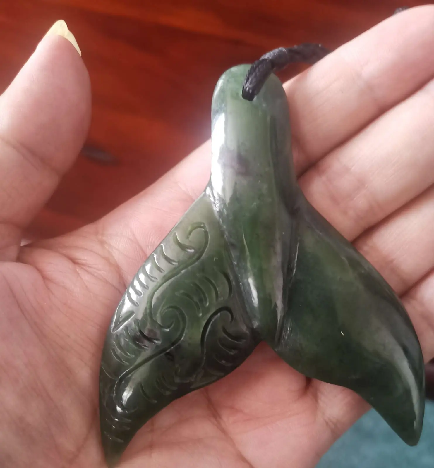 Whale Tail Greenstone — view 1