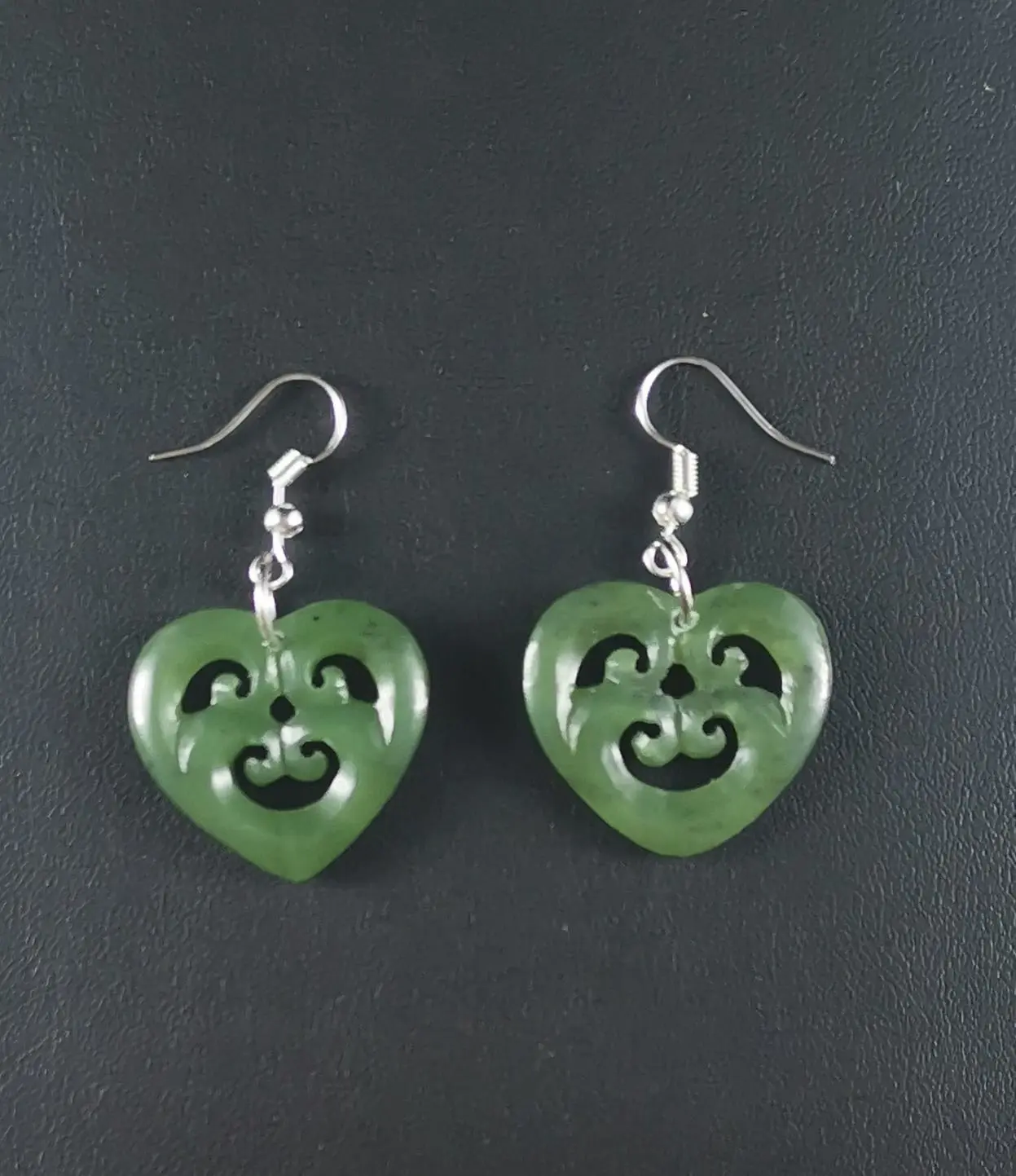 Quadruple Koru Heart Earrings