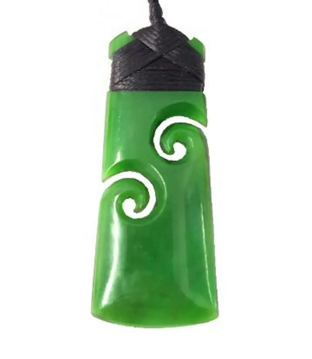 Double Koru Toki Pendant