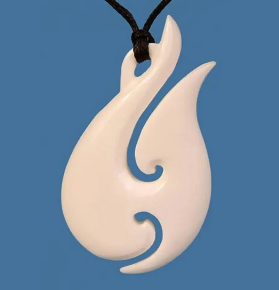 Bone Hook Pendant