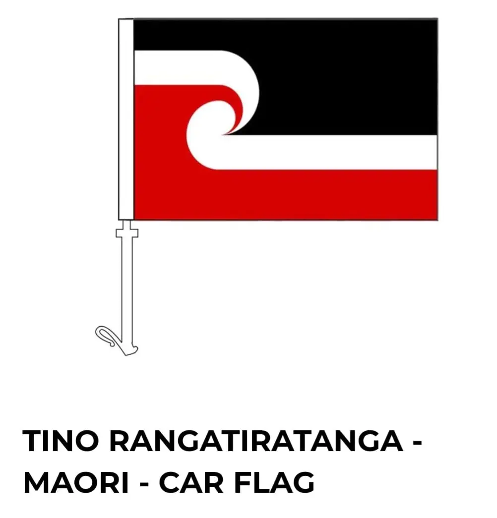Tino Rangatiratanga Car Flag