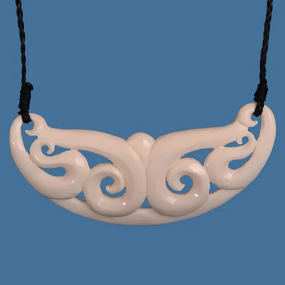 Bone Koru Breastplate