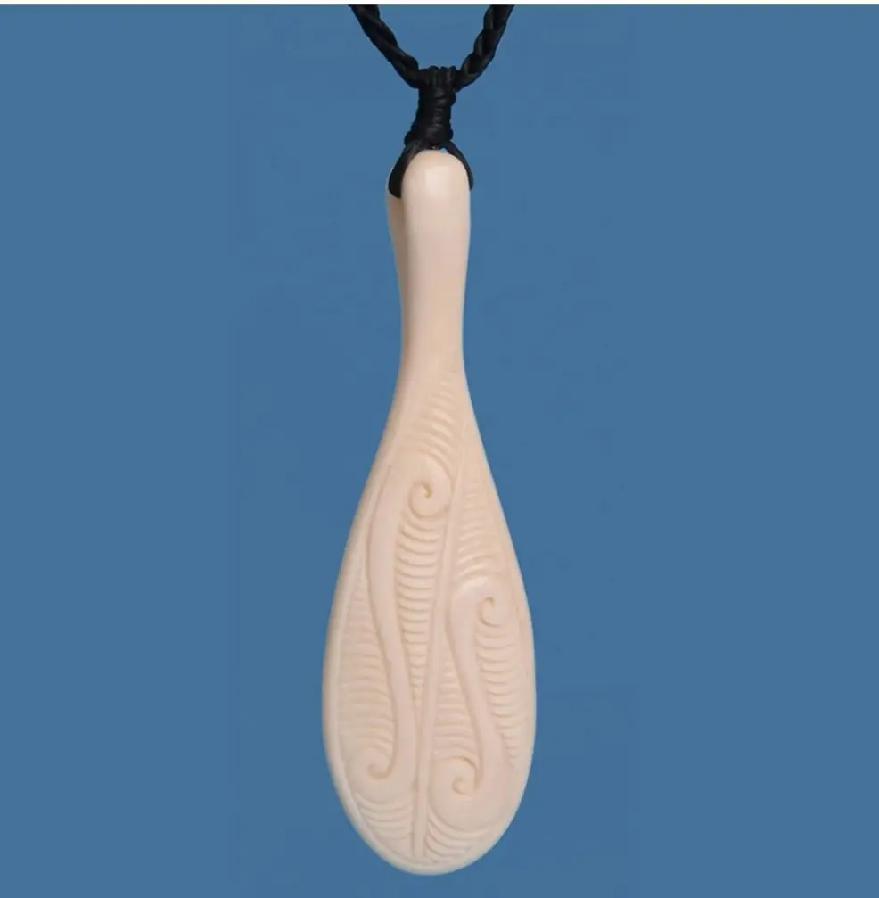 Bone Patu Pendant